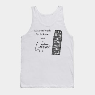 "Mason's Legacy: Eternity in Stone" Tank Top